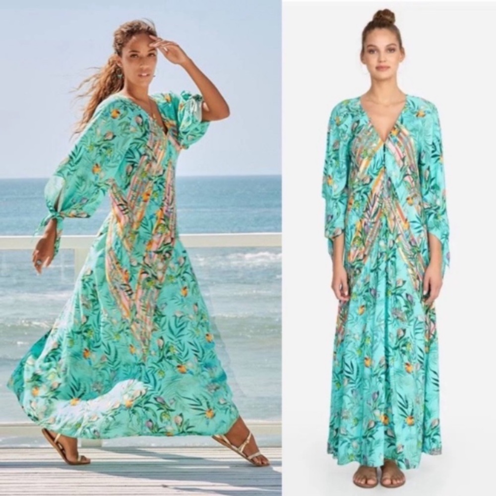 Johnny Was California Taina Jungle Dress
